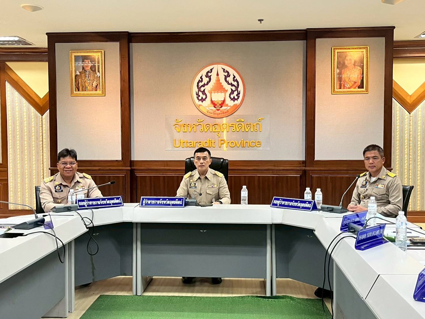 จังหวัดอุตรดิตถ์ขับเคลื่อนการประชุมรักษาความสงบเรียบร้อยและป้องกันปราบปรามยาเสพติด ประจำเดือนกุมภาพันธ์ 2569