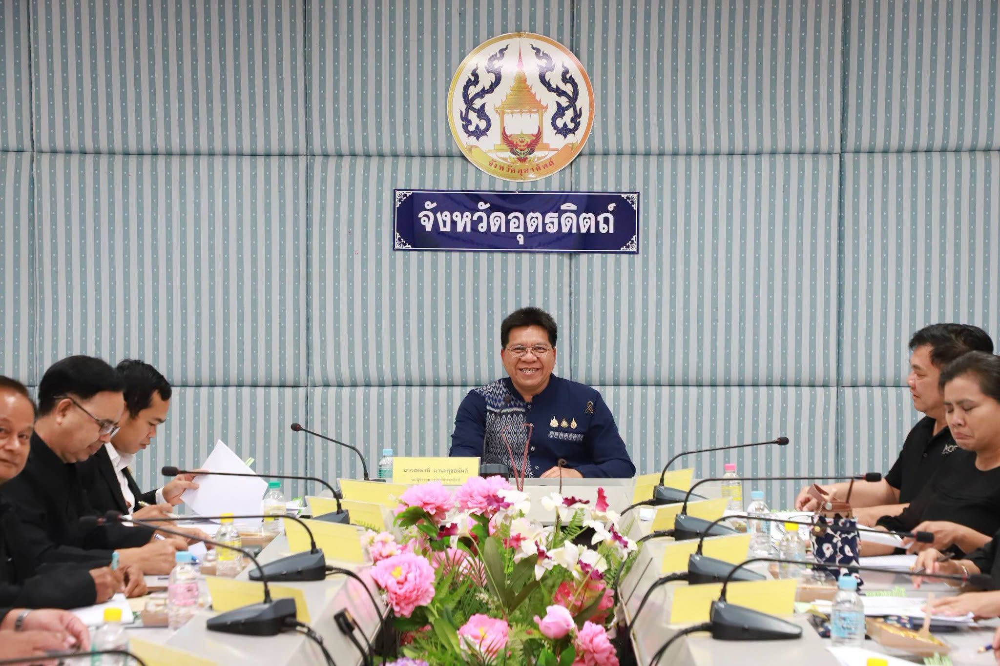 จังหวัดอุตรดิตถ์ประชุมคณะกรรมการ กจร. คุมเข้มมาตรการควบคุมการเคลื่อนย้ายต้นพันธุ์มันสำปะหลัง หวังยับยั้งการแพร่ระบาดโรคใบด่าง