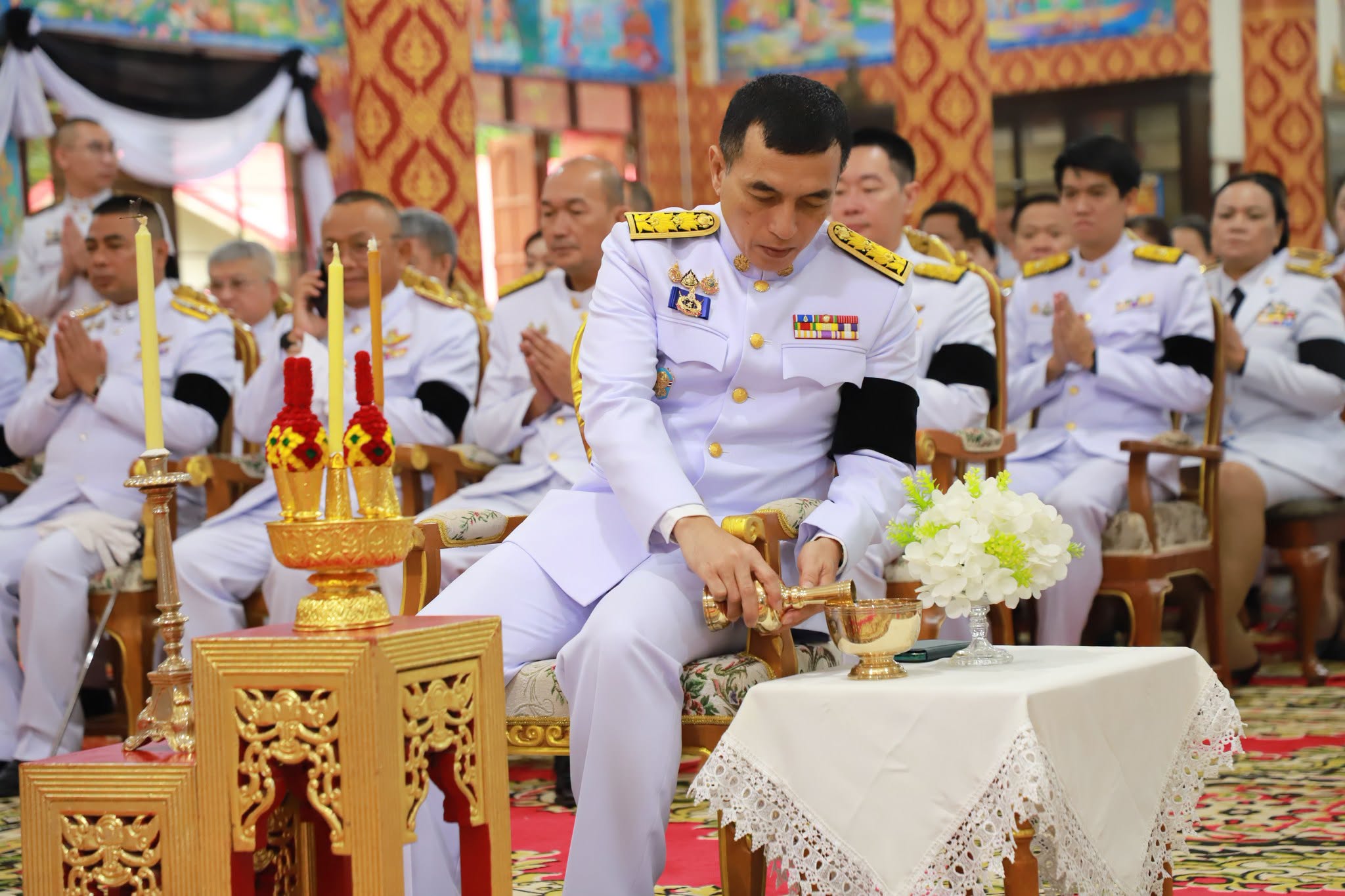 จังหวัดอุตรดิตถ์ประกอบพิธีบำเพ็ญกุศล &ldquo;สตมวาร&rdquo; ครบ 100 วัน แห่งการสิ้นพระชนม์ ถวายเป็นพระกุศลแด่ สมเด็จพระเจ้าลูกเธอ เจ้าฟ้าพัชรกิติยาภา นเรนทิราเทพยวดี กรมหลวงราชสาริณีสิริพัชร มหาวัชรราชธิดา น้อมสำนึกในพระกรุณาธิคุณอย่างหาที่สุดมิได้